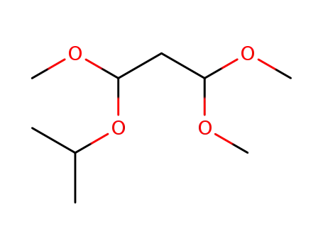 Molecular Structure of 603151-66-2 (Propane, 1,1,3-trimethoxy-3-(1-methylethoxy)-)