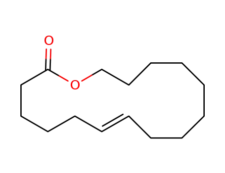 Molecular Structure of 63294-84-8 (Oxacyclohexadec-7-en-2-one, (7E)-)