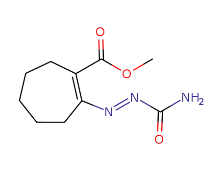 methyl 2-[2-(anilinocarbonyl)-1-diazenyl]-1-cycloheptene-1-carboxylate
