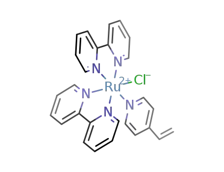 poly{Ru(2,2'-bipyridine)2(4-vinylpyridine)Cl}(1+)