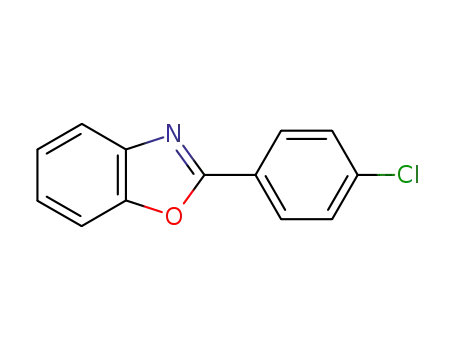 Molecular Structure of 1141-35-1 (2-(4-CHLORO-PHENYL)-BENZOOXAZOLE)