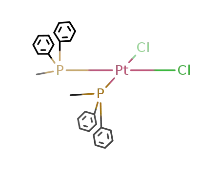 cis-dichlorobis(methyldiphenylphosphine)platinum(II)