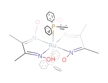 trans-(ruthenium(II)dimethylglyoximate)2(triphenylphosphine)2