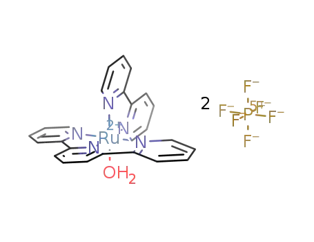 [Ru(2,2':6'2''-terpyridine)(2,2'-bipyridine)(OH2)] hexafluorophosphate
