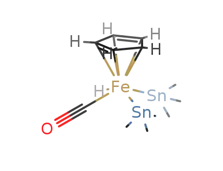 C5H5Fe(CO)H(Sn(CH3)3)2