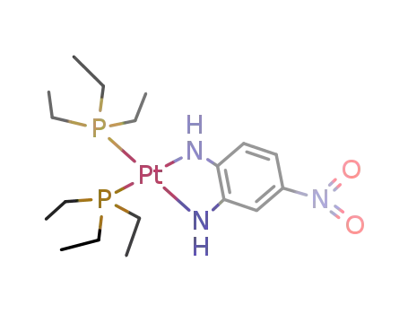 Pt((NH)2C6H3NO2)(P(C2H5)3)2