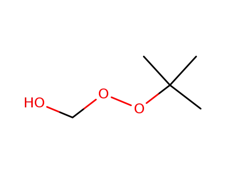 Molecular Structure of 17742-78-8 (HYDROXYMETHYLTERT-BUTYLPEROXIDE)