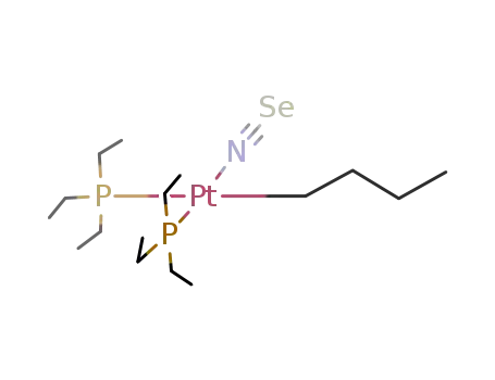 cis-bis(triethylphosphine)(n-butyl)(isoselenocyanato) platinum(II)