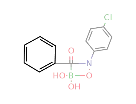(C6H5CON(4-ClC6H4)O)B(OH)2