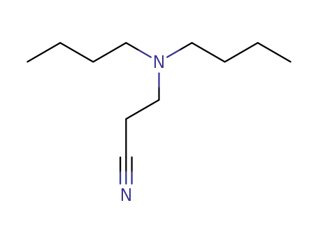 Molecular Structure of 25726-99-2 (3-(DIBUTYLAMINO)PROPIONITRILE)