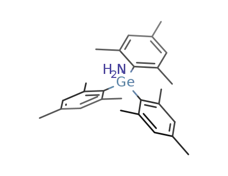 Molecular Structure of 139925-54-5 (Germanamine, 1,1,1-tris(2,4,6-trimethylphenyl)-)