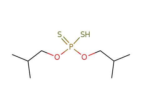 Molecular Structure of 2253-52-3 (O,O-diisobutyl hydrogen dithiophosphate)
