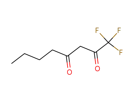 Molecular Structure of 81944-89-0 (2,4-Octanedione, 1,1,1-trifluoro-)