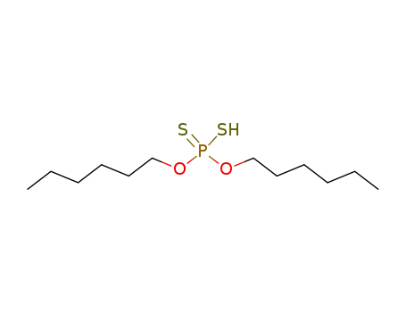 Molecular Structure of 78-64-8 (O,O-dihexyl hydrogen dithiophosphate)