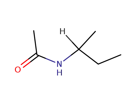 Molecular Structure of 1189-05-5 (N-(1-Methylpropyl)acetamide)