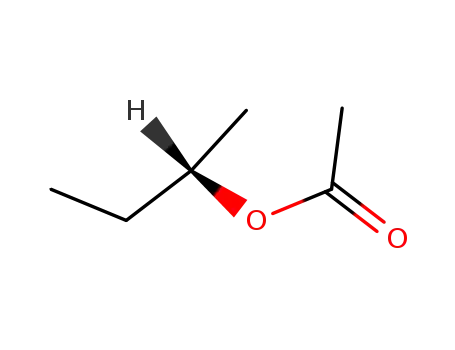 Molecular Structure of 66610-38-6 (Acetic acid, (1S)-1-methylpropyl ester)