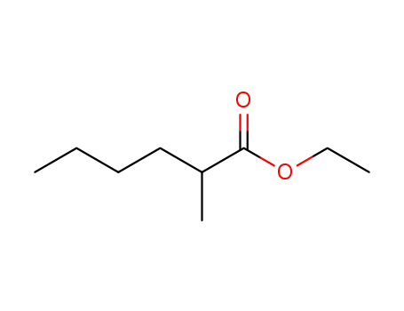 Molecular Structure of 32400-29-6 (Hexanoic acid,2-methyl-, ethyl ester)