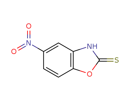 Molecular Structure of 22876-21-7 (5-NITRO BENZOXAZOLO-2-THIONE)