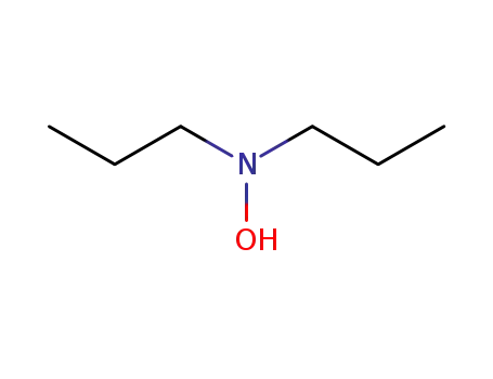 Molecular Structure of 7446-43-7 (1-Propanamine, N-hydroxy-N-propyl-)