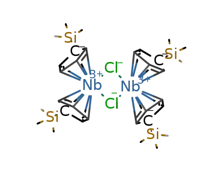 [(η(5)-C5H4SiMe3)2Nb(μ-Cl)]2
