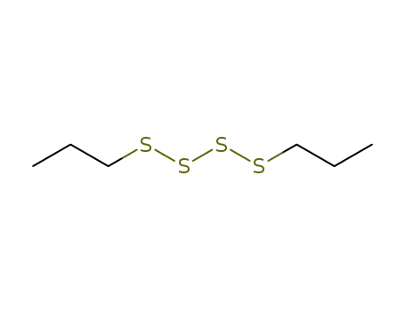 Molecular Structure of 52687-98-6 (dipropyl tetrasulphide)