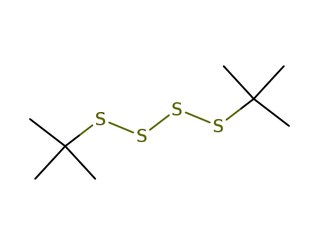 Molecular Structure of 5943-35-1 (di-tert-butyl tetrasulphide)