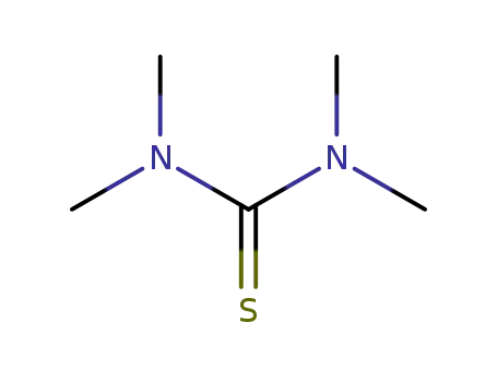 Molecular Structure of 2782-91-4 (Tetramethylthiourea)