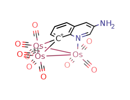 Os3(CO)9(μ3-η2-3-aminoquinolin)(μ-H)
