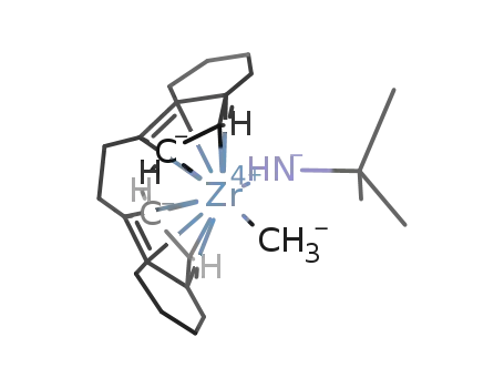 rac-[Zr(ethylenebis(tetrahydro)indenyl)(Me)(NHCMe3)]