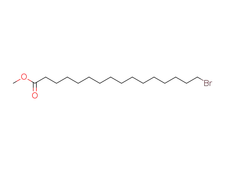 Molecular Structure of 26825-89-8 (METHYL 16-BROMOHEXADECANOATE)