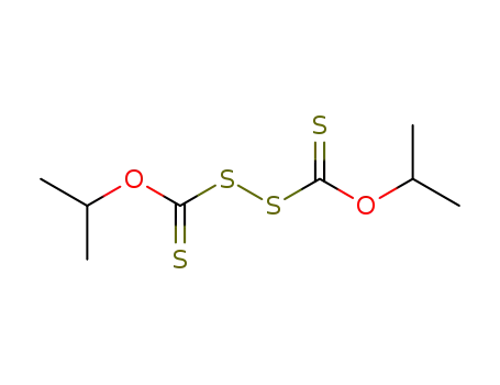 Molecular Structure of 105-65-7 (Thioperoxydicarbonicacid ([(HO)C(S)]2S2), C,C'-bis(1-methylethyl) ester)