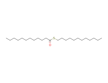 Molecular Structure of 103212-64-2 (Dodecanethioic acid, S-dodecyl ester)