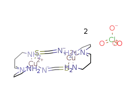 [Cu2(3,3'-diamino-N-methyldipropylamine)2(μN,S-NCS)2](ClO4)2
