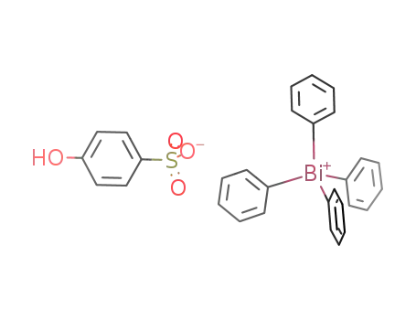 tetraphenylbismuth 4-hydroxybenzenesulfonate