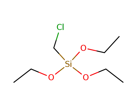Molecular Structure of 15267-95-5 (Chloromethyltriethoxysilane)