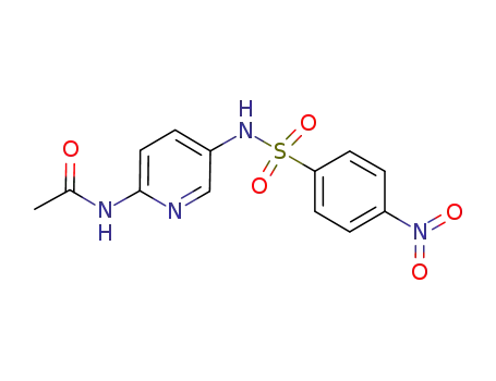 N-(5-(4-nitrophenylsulfonamido)pyridin-2-yl)acetamide