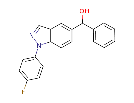 (1-(4-fluorophenyl)-1H-indazol-5-yl)(phenyl)methanol