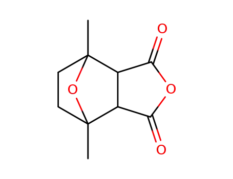 Molecular Structure of 111957-97-2 (4,7-Epoxyisobenzofuran-1,3-dione, hexahydro-4,7-dimethyl-)