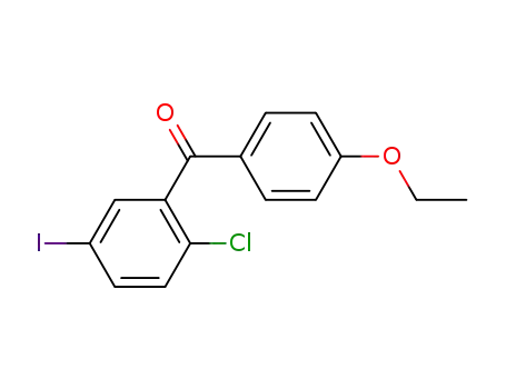(2-chloro-5-iodo-phenyl)-(4-ethoxyphenyl)methanone cas no. 1103738-26-6 98%