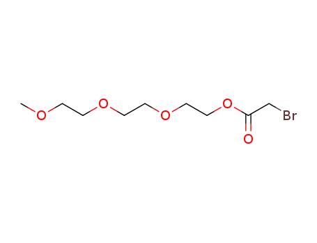 Molecular Structure of 56521-80-3 (Acetic acid, bromo-, 2-[2-(2-methoxyethoxy)ethoxy]ethyl ester)