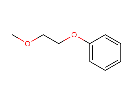 Molecular Structure of 41532-81-4 (2-methoxyethyl phenyl ether)