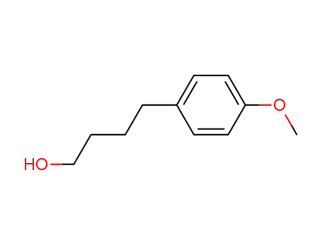Molecular Structure of 52244-70-9 (4-(4-Methoxyphenyl)-1-butanol)