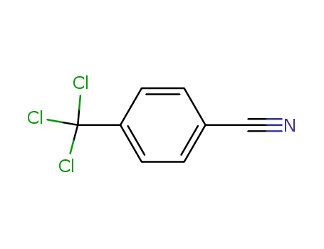 Molecular Structure of 2179-45-5 (4-TRICHLOROMETHYLBENZONITRILE)