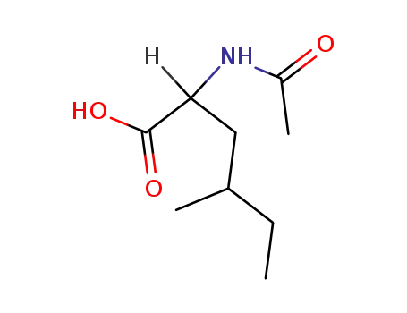 Molecular Structure of 757959-97-0 (Norleucine,  N-acetyl-4-methyl-)