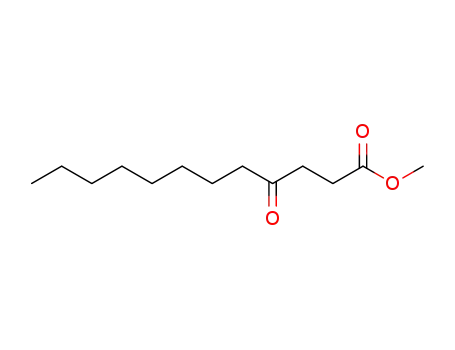 Molecular Structure of 33566-59-5 (4-Ketododecanoic acid methyl ester)