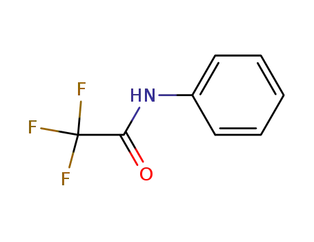 Molecular Structure of 404-24-0 (2,2,2-TRIFLUORO-N-PHENYLACETAMIDE)