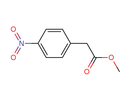 Molecular Structure of 2945-08-6 (Methylp-nitrophenylacetate)