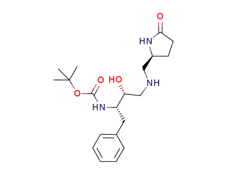 tert-butyl (2S,3R)-3-hydroxy-4-[((S)-5-oxopyrrolidin-2-yl)-methylamino]-1-phenylbutan-2-ylcarbamate