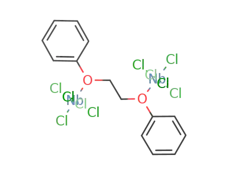 (NbCl5)2[μ-κ2-1,2-diphenoxyethane]