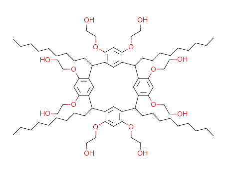 2,2',2'',2''',2'''',2''''',2'''''',2'''''''-(((2R,4S)-2,4,6,8-tetranonyl-1,3,5,7(1,3)-tetrabenzenacyclooctaphane-14,16,34,36,54,56,74,76-octayl)octakis(oxy))octakis(ethan-1-ol)